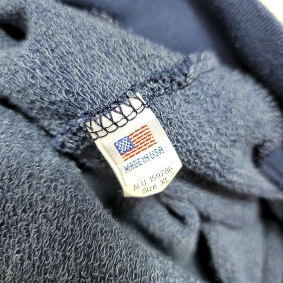 Youth Machine Faded Navy‎ Greek Statue Sweatshirt Pullover Streetwear - Picture 6 of 7